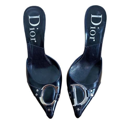 christian dior blue heels|vintage christian dior heels.